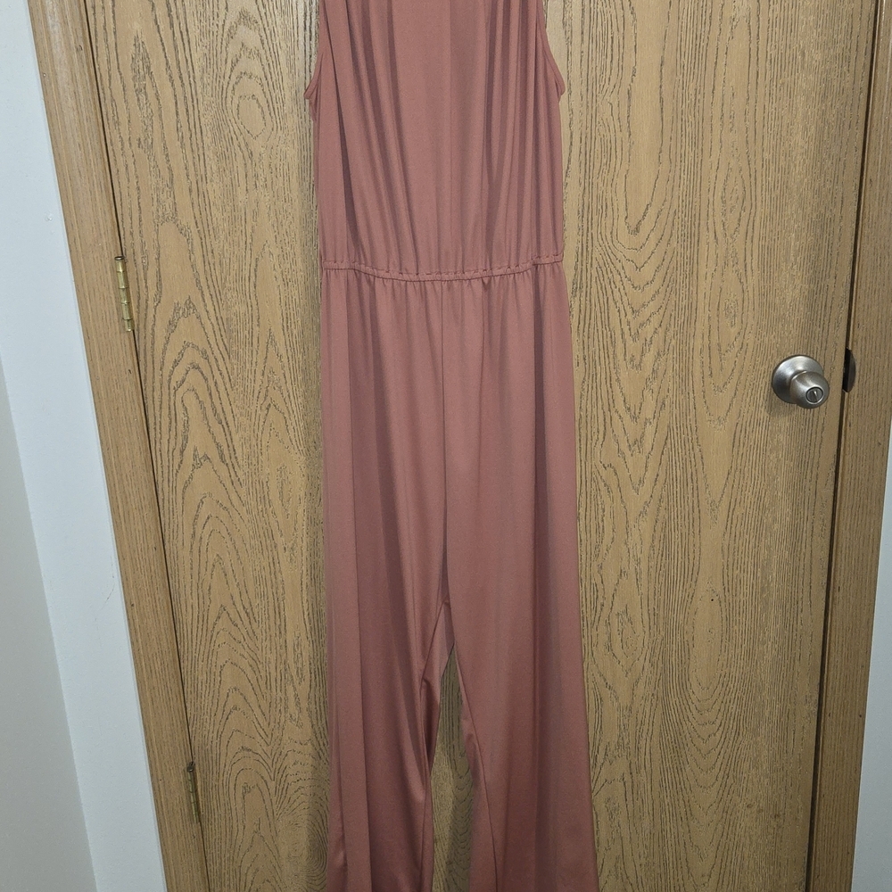 Chic Dusty Rose Jumpsuit